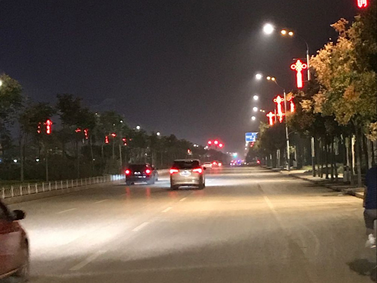 菏澤市鄆城縣水滸路、金河路照明改造